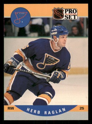 1990-91 Pro Set #525 Herb Raglan RC