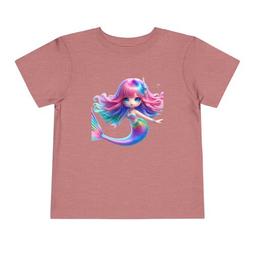 Colorful Mermaid Toddler Tee - Cute Kids Shirt - Picture 20 of 47