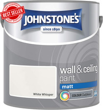 Vinyl Matt Emulsion Paint 2.5L Interior Wall Low Reflect Finish