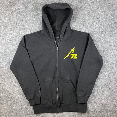 Metallica Hoodie Mens S Black 72 Seasons M72 Tour Full Zip Sweatshirt Metal Band