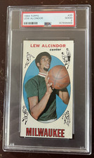 1969-70 Topps #25 Lew Alcindor (Kareem Abdul-Jabbar) Rookie Card - PSA 2 Good. rookie card picture
