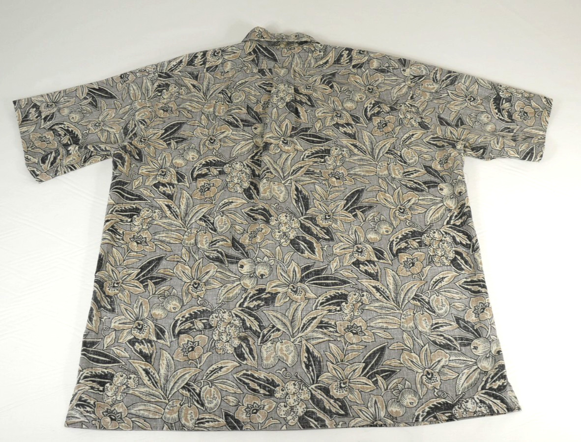 Reyn Spooner  Button Down Grape Vine Reverse Prin… - image 3