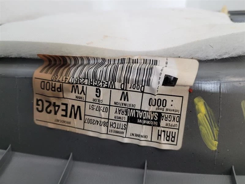 2008-2010 TOYOTA AVALON LH LEFT Rear Door Trim Panel Foto 4 de 4