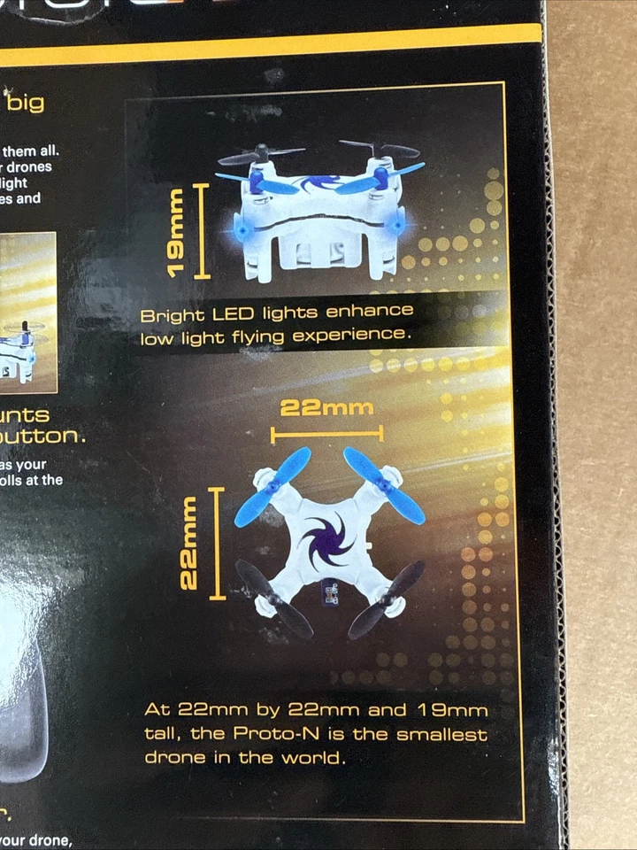 Estes ProtonN Nano Drone Black, Sealed Box - Image 3 of 4