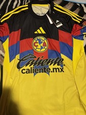 Adidas Club America 25/26 Soccer Jersey Authentic Home Long Sleeve Mens Size L