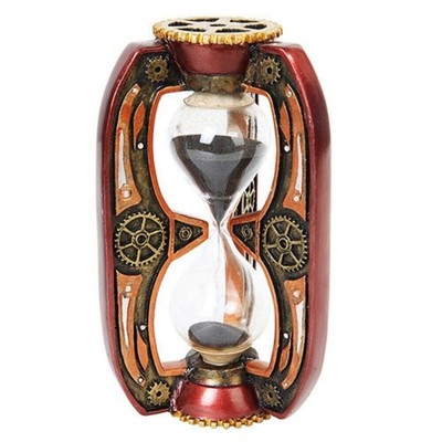 Steampunk Red Sandtimer