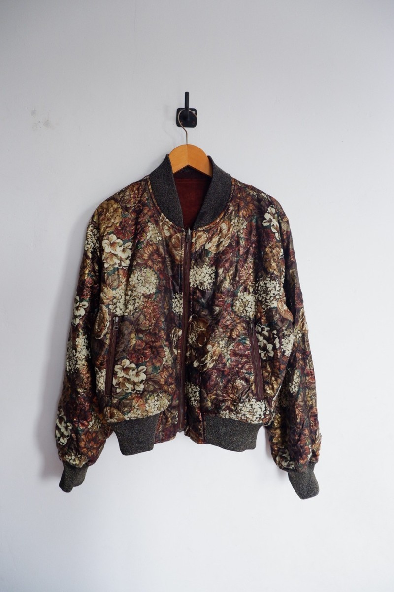 Vintage FICCE Yoshiyuki Konishi Jacquard Reversible Bomber
