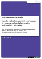 Gezielte MaßNahmen Zur Verbesserung Der Versorgung Und Der LebensqualitäT...
