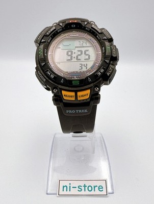 CASIO PROTREK PRO TREK PRG-240 Tough Solar Triple Sensor Digital Watch - Rank B+