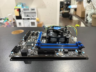 MSI Military Class 4 B85M-E45 MicroATX Motherboard w/ i5-4590