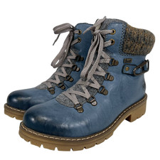Rieker Women's Sabrina Y9131 Sherpa Lined Boots EU 37 US 6