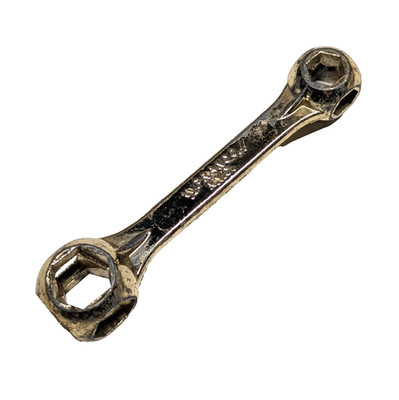 Franco USA Golden 10-way Hex Wrench Vintage Gadget Nut Driver 6pt