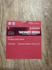 Sammler Ticket FC Bayern