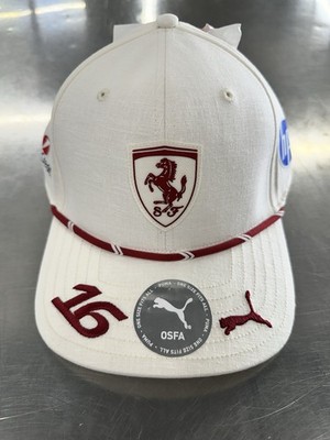 2026 F1 Scuderia Ferrari Charles Leclerc Monaco GP Formula One Hat - Team Cap