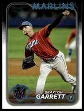Braxton Garrett #323 2024 Topps