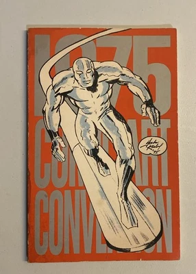 1975 COMIC ART CONVENTION PROGRAM BOOK JACK KIRBY COVER - Image 1 of 4