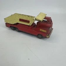 Toymaster Hydraulic Dump Truck Tin Friction Japan 1950 Classic Vintage Toy
