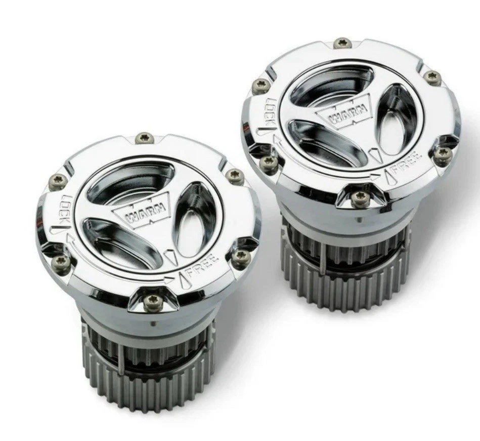 Bujes manuales Warn 95070 Premium (2005-nuevo Ford Super Duty) ambas ruedas Foto 2 de 3