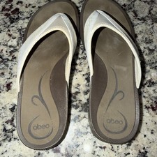 ABEO Women Balboa Metatarsal Leather Sandal Plantar Fasciitis Orthotic 11 QQ