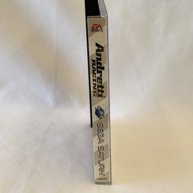 Andretti Racing (Sega Saturn 1996) Vintage Video Game BACK CASE COVER ONLY