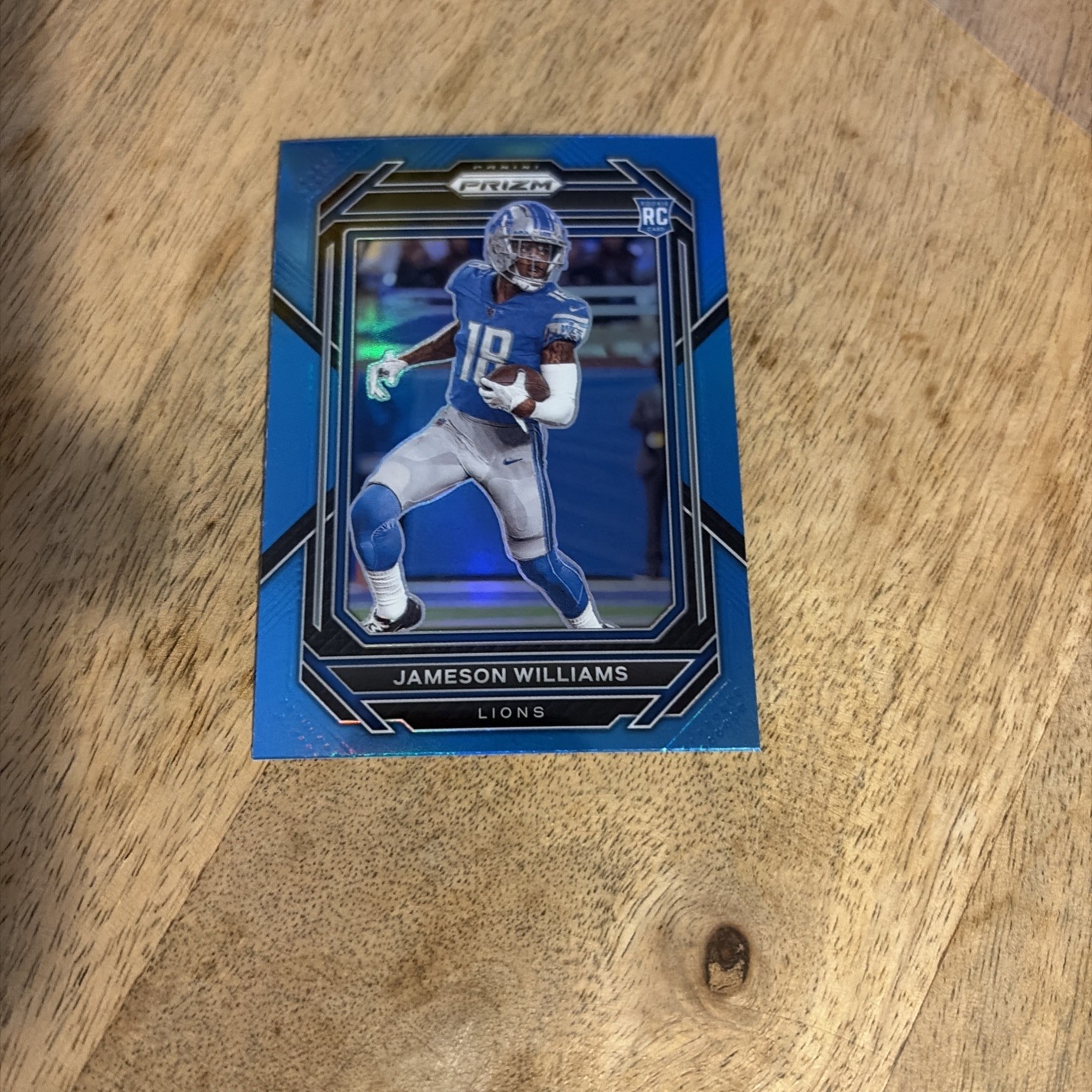 2022 Panini Prizm - Rookies Jameson Williams #311 Light Blue Prizm (RC)