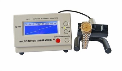 Watch Timing Machine New NO.1000 Tester Multifunction Timegrapher Calibration og
