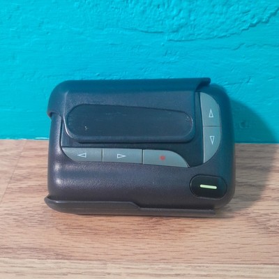Vintage Motorola Advisor Gold Pager Retro A04QWB5962AA  W/ Belt Clip/Holster