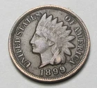 1899 INDIAN HEAD CENT,FULL LIBERTY, VERY NICE COIN!!!!(A8)
