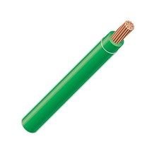 50FT 4 AWG THHN Green Copper Building Wire 19-Stranded