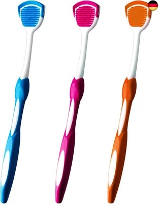 MARKE MR LION Zungenbürste, Zungenschaber, Zungenreiniger, Zungenschaberbürste, Z