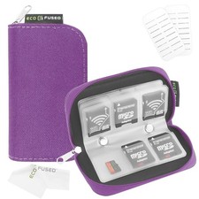 Eco-Fused Memory Card Case - Fits up to 22x SD, SDHC, Micro SD, Mini SD and 4X C