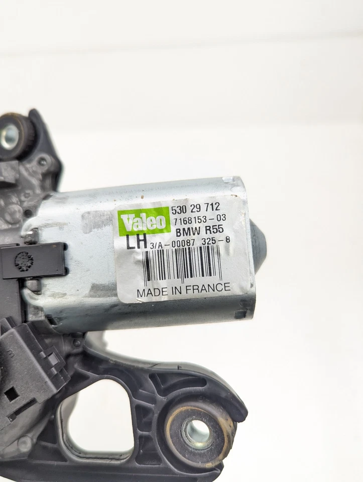 Mini Cooper 2008-2014 limpiaparabrisas trasero izquierdo ventana motor Valeo 7168153 OEM Foto 2 de 4