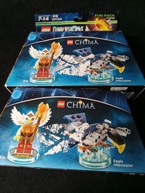 Lego Dimensions #71232 Legends of Chima Eris Fun Pack Sealed Retired Lot Of 2