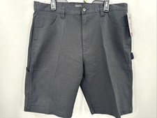 NWT Dickies Mens Regular Fit 11  Inseam Black Work Shorts Flex Utility