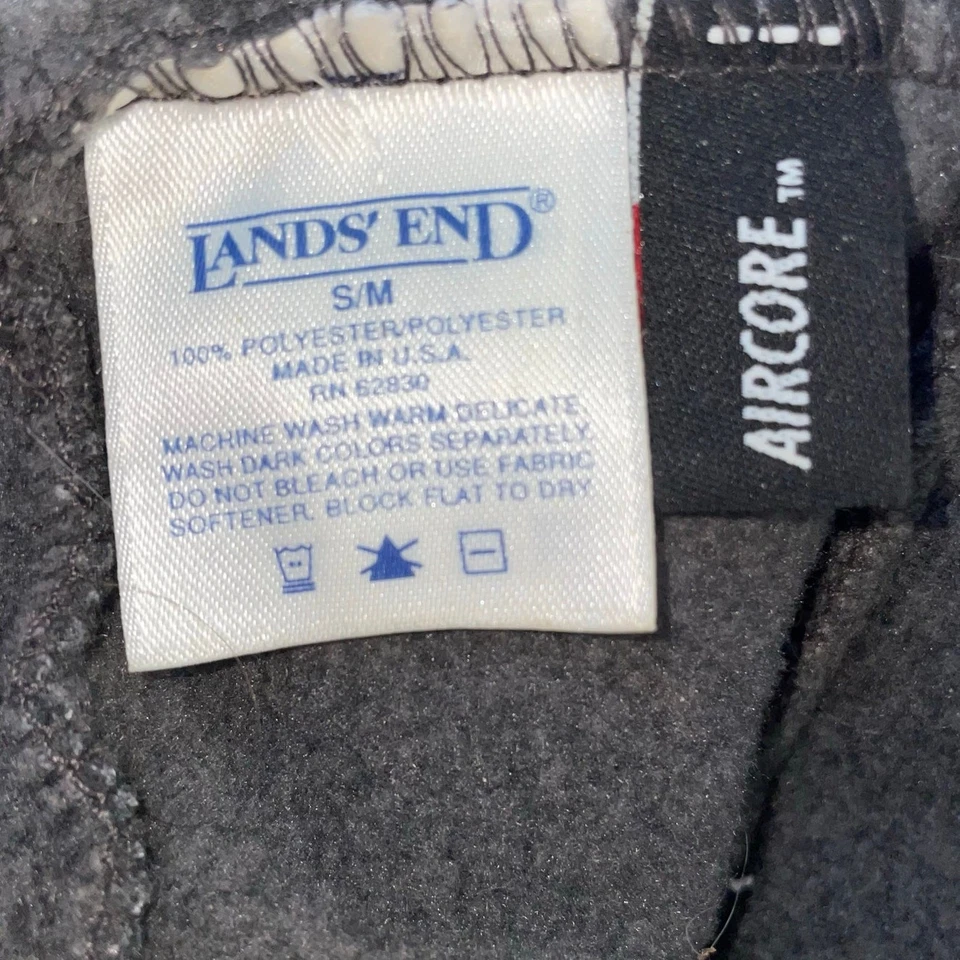 Sombrero de cubo Lands End para mujer Aircore polar talla pequeña mediana gris V#1367 Foto 4 de 4