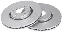 2X Bremsscheibe Vorne ABS 17150 FÜR Opel Saab Bremsscheiben Scheibenbremse