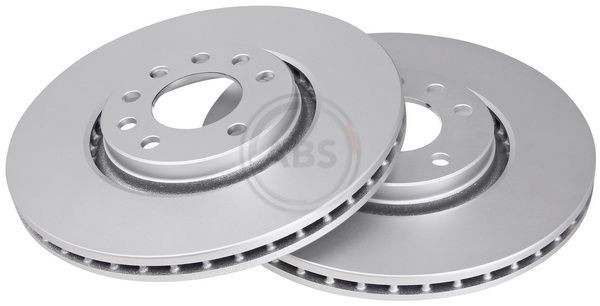 2X Bremsscheibe Vorne ABS 17150 FÜR Opel Saab Bremsscheiben Scheibenbremse-image