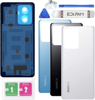 Back Glass Replacement for Redmi Note 12 Pro Plus Back Cover Rear Housing