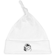 'Cute Mouse On Cheese' Baby Beanie Hat BH00038384 