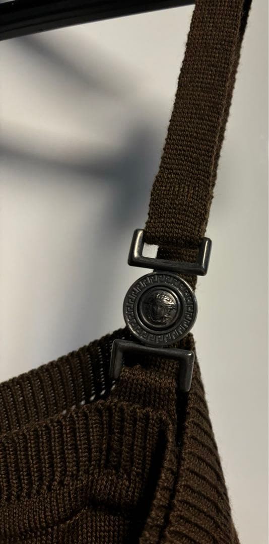 USED RECOMMENDED AT REDUCED PRICE! LUXURIOUS! GIANNI VERSACE KNIT DRESS! SUPER thumbnail 4