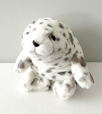 New GUND Snuffles  Friends NURI Leopard Seal Plush 10  Stuffed Animal Toy NWT