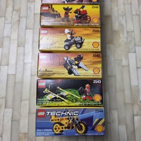 LEGO Shell Promo Set 10 Retired and Rare 2535-2544 Brand New Clean