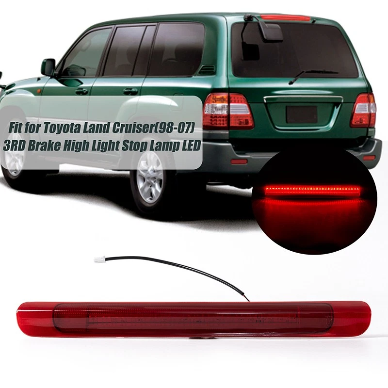 Tercera luz LED de freno 3RD para Toyota Land Cruiser para Lexus LX470 1998-07 Foto 2 de 4