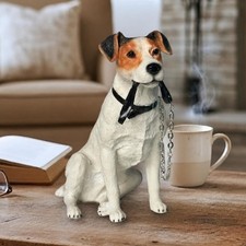 Jack Russell Figurine Statue Ornament Sculpture Decoration Leonardo Walkies Dog