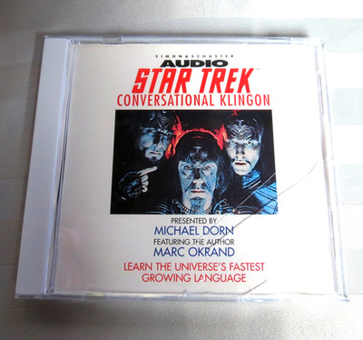 Star Trek: Conversational Klingon (Simon & Shuster Audio 1992) Learn Klingon!