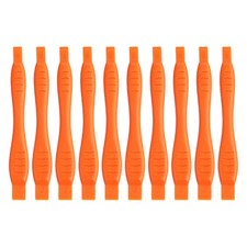 10Pcs 12 x 120 mm Spudger Pry Tool Plastic Dual Ends Orange