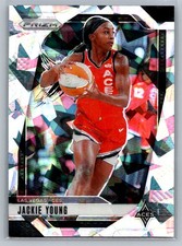 2024 Panini Prizm WNBA #1 Jackie Young Ice Prizms