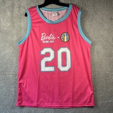Barbie Limited Edition 2025 WNBA Chicago “Sky Barbie” Basketball Jersey Size XL