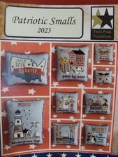 PATRIOTIC SMALLS 2023, TWIN PEAKS PRIMITIVES  XS PATTERN BOOKLET