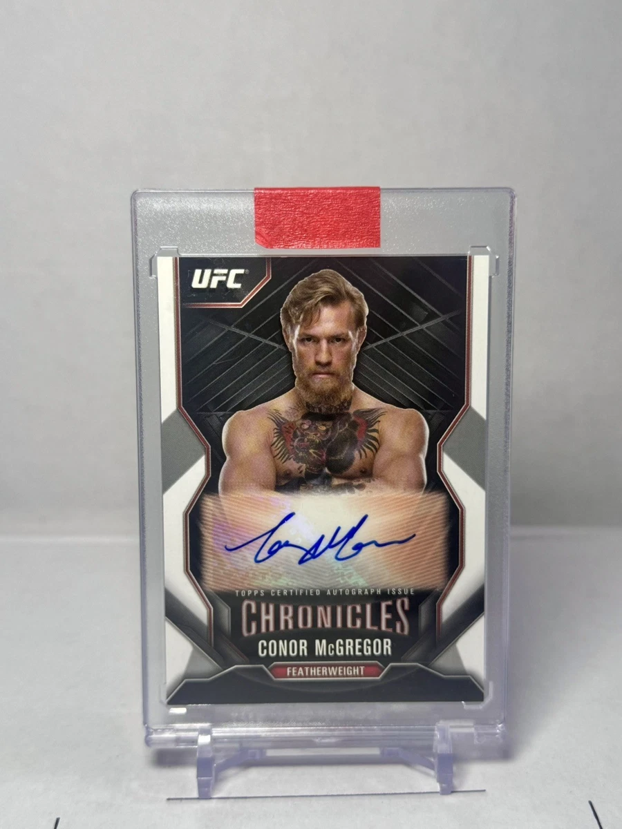 コナー　マクレガー 　直筆　サインカード　 TOPPS UFC 2015 2015 Topps UFC Chronicles - Conor McGregor #CA-CMC for sale | eBay